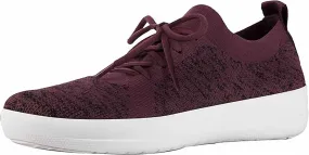 Casual Look Smooth exterior Women's F-Sporty Uberknit Sneaker In Deep Plum Mix