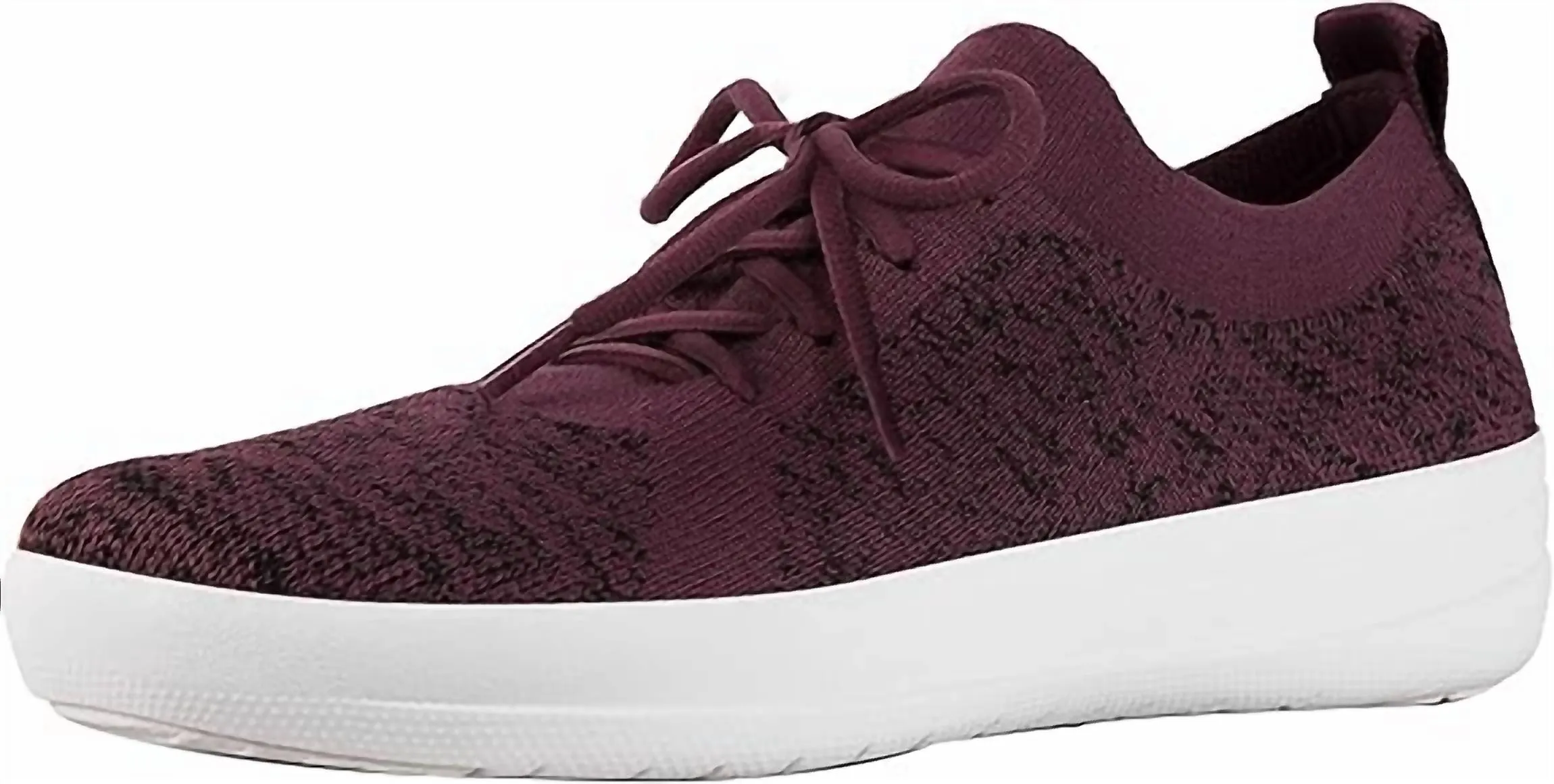 Casual Look Smooth exterior Women's F-Sporty Uberknit Sneaker In Deep Plum Mix
