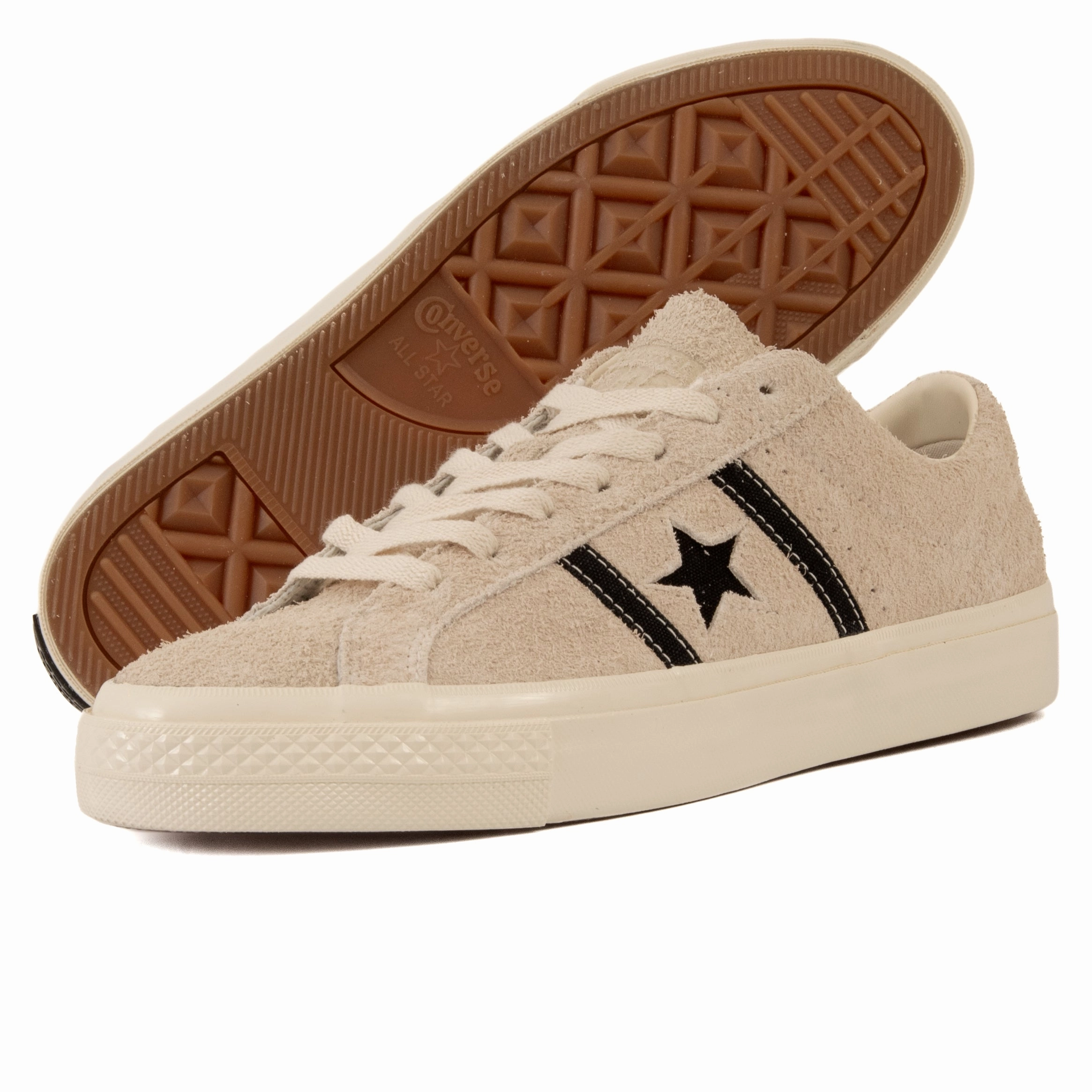 Cons - One Star Academy Pro OX (Egret/Black/Egret) travel - shoes movie - themed running wear