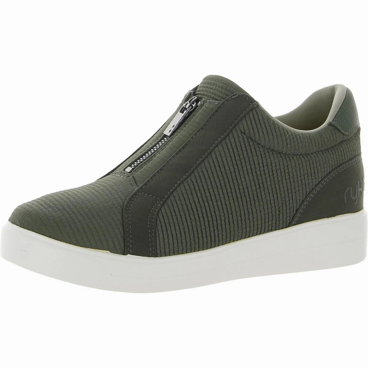 Sophisticated Look Knit Fabric Design Vibe Womens Lifestyle Heel Casual and Fashion Sneakers