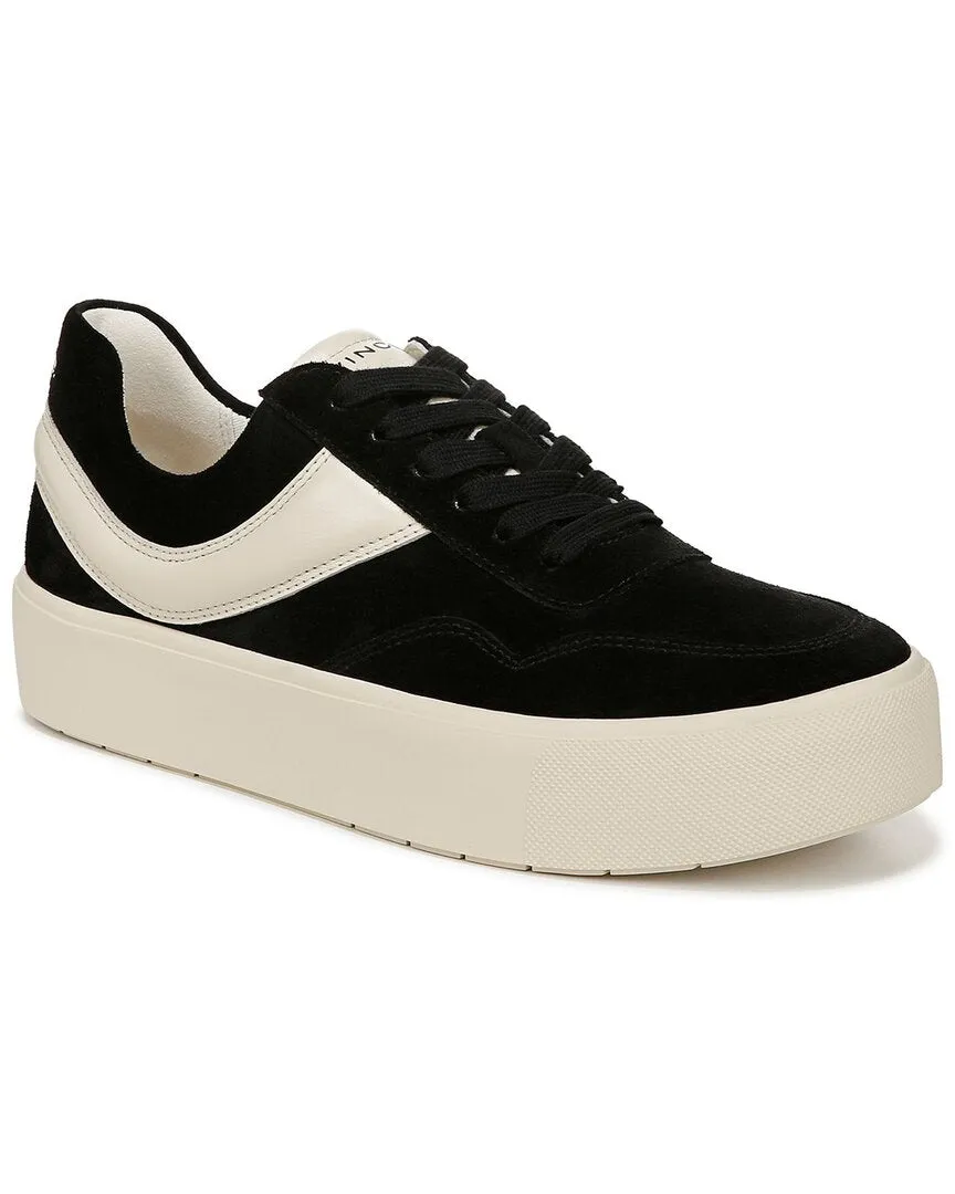 Vince Benfield Court Leather Sneaker Cozy Motion Heat Sealed Reinforcement