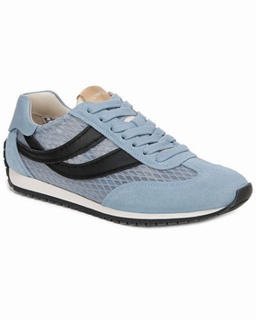 Anti Slip Outsole sports shoes Vince Oasis Mesh Leather Lace-Up Runner