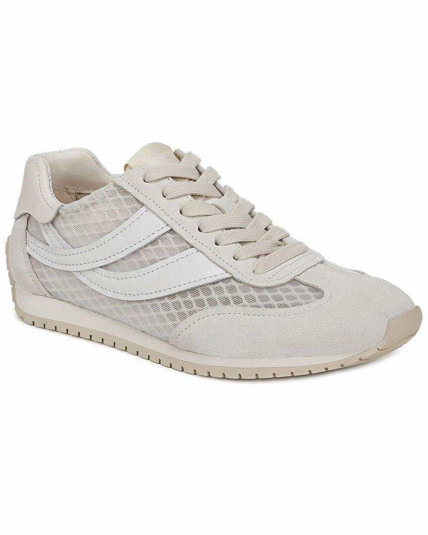 Comfy Feel Vince Oasis Mesh Leather Lace-Up Runner
