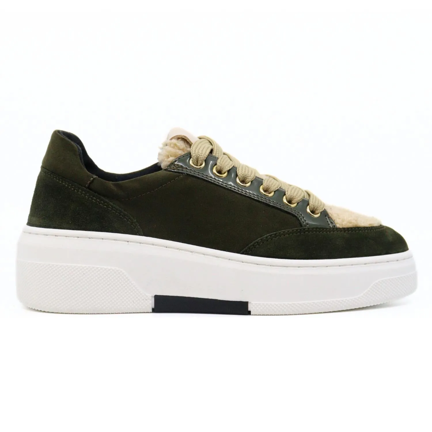 Anti Fatigue Insoles Viola Sneakers In Olive