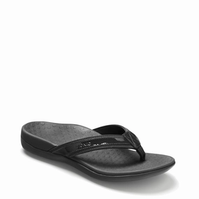 Vionic Women's Tide II Flip Sandal in Black Core Style Weekday Style