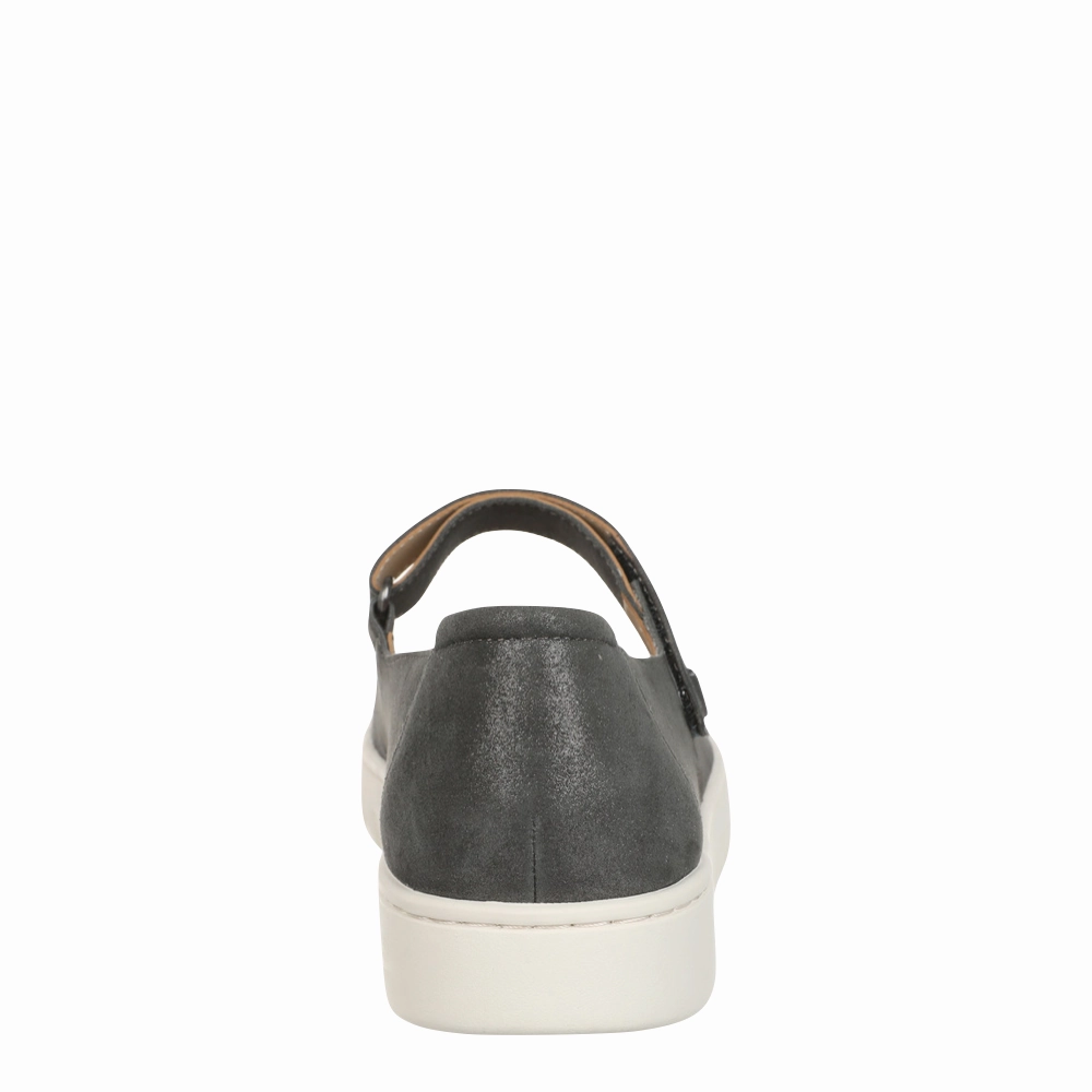 Vionic Women's Uptown Mary Jane Shoe in Polluted Silver Tea Run