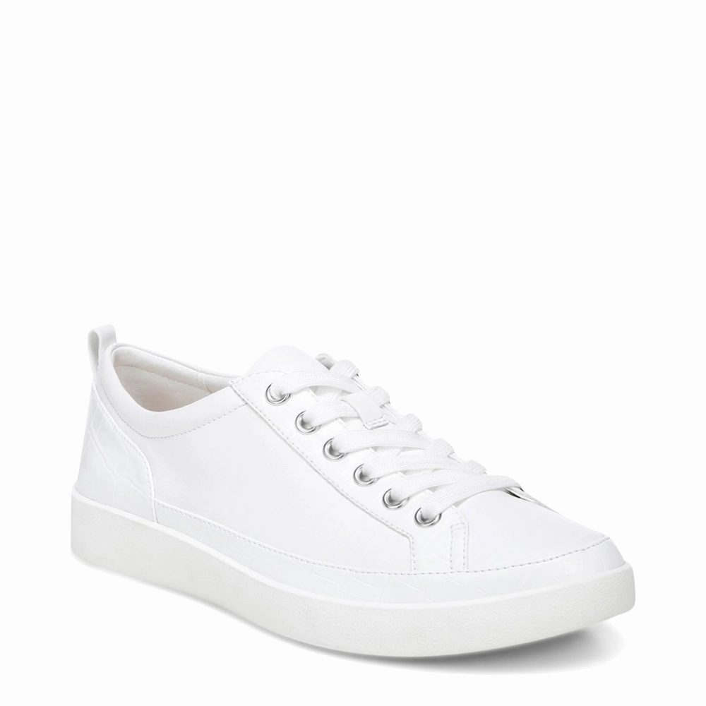 Vionic Women's Winny Lace Sneaker in White Stage Day