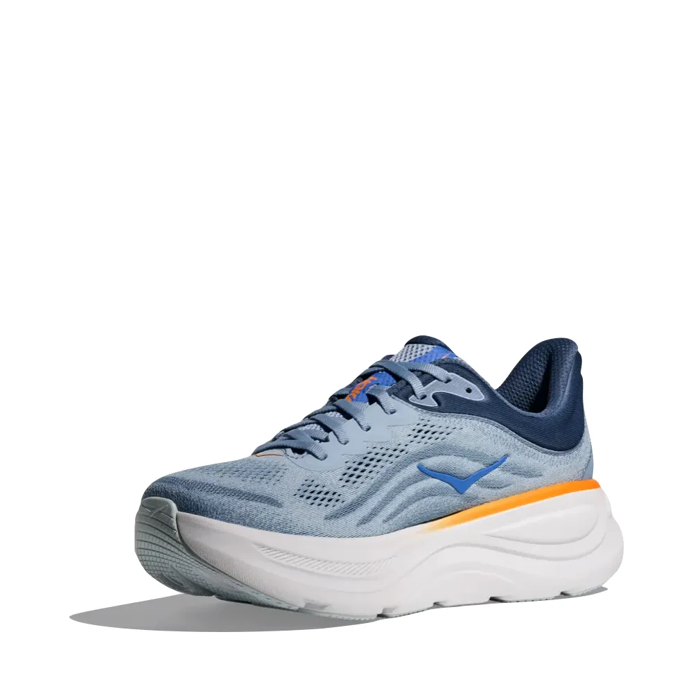 Sneaker Style Calm Move Hoka Men's Bondi 9 Sneaker in Drizzle/Downpour