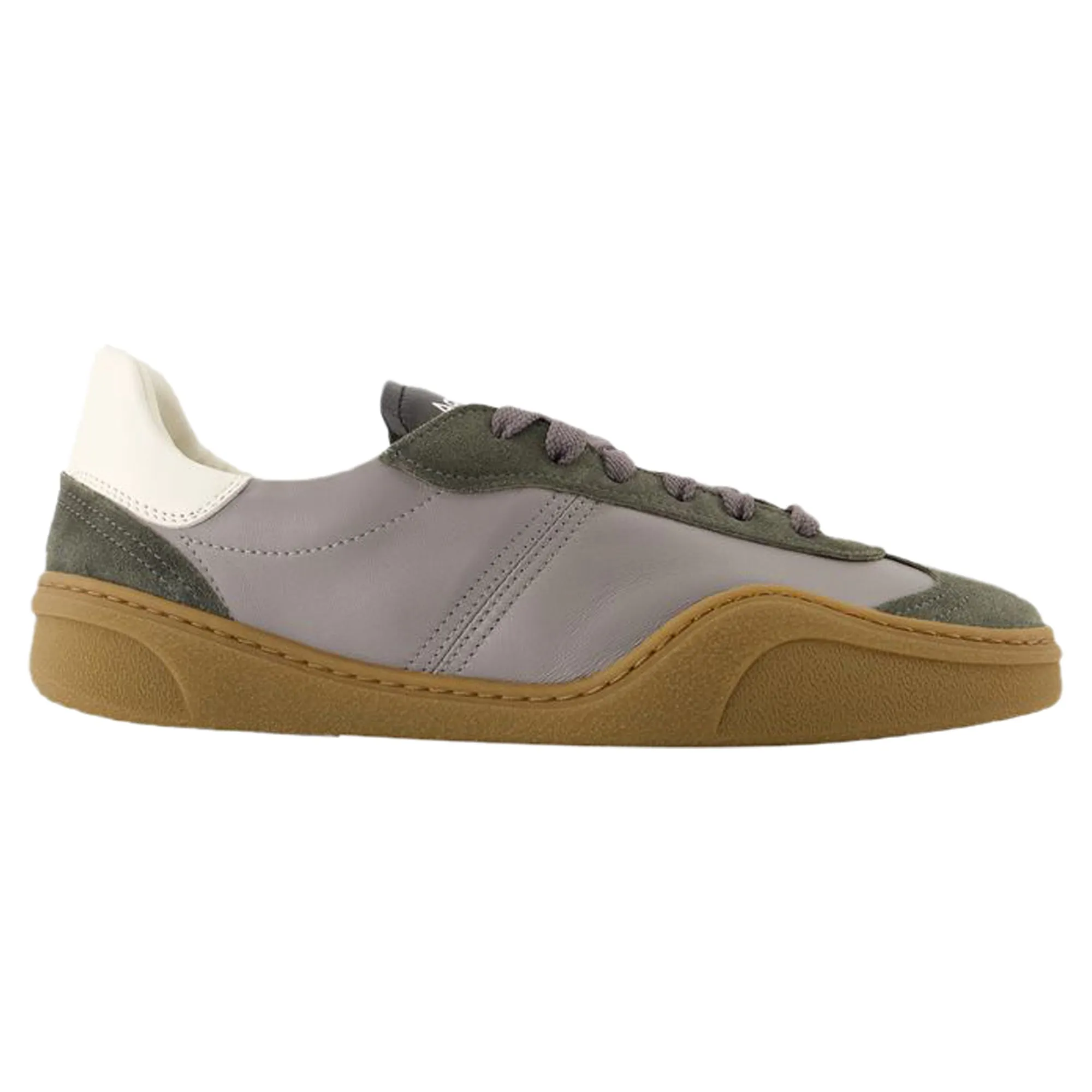 Bars M Sneakers - Acne Studios - Leather - Grey 3D Knit Engineering Slip Choice