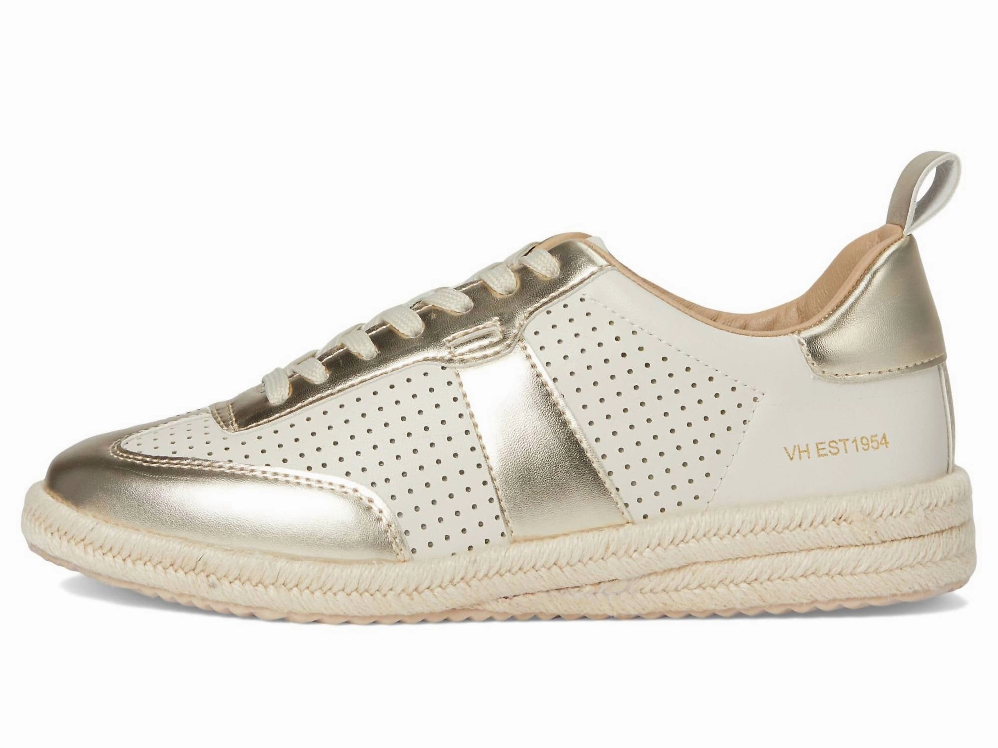 Street Style Women's May 3 Espadrille Shoe In White/gold