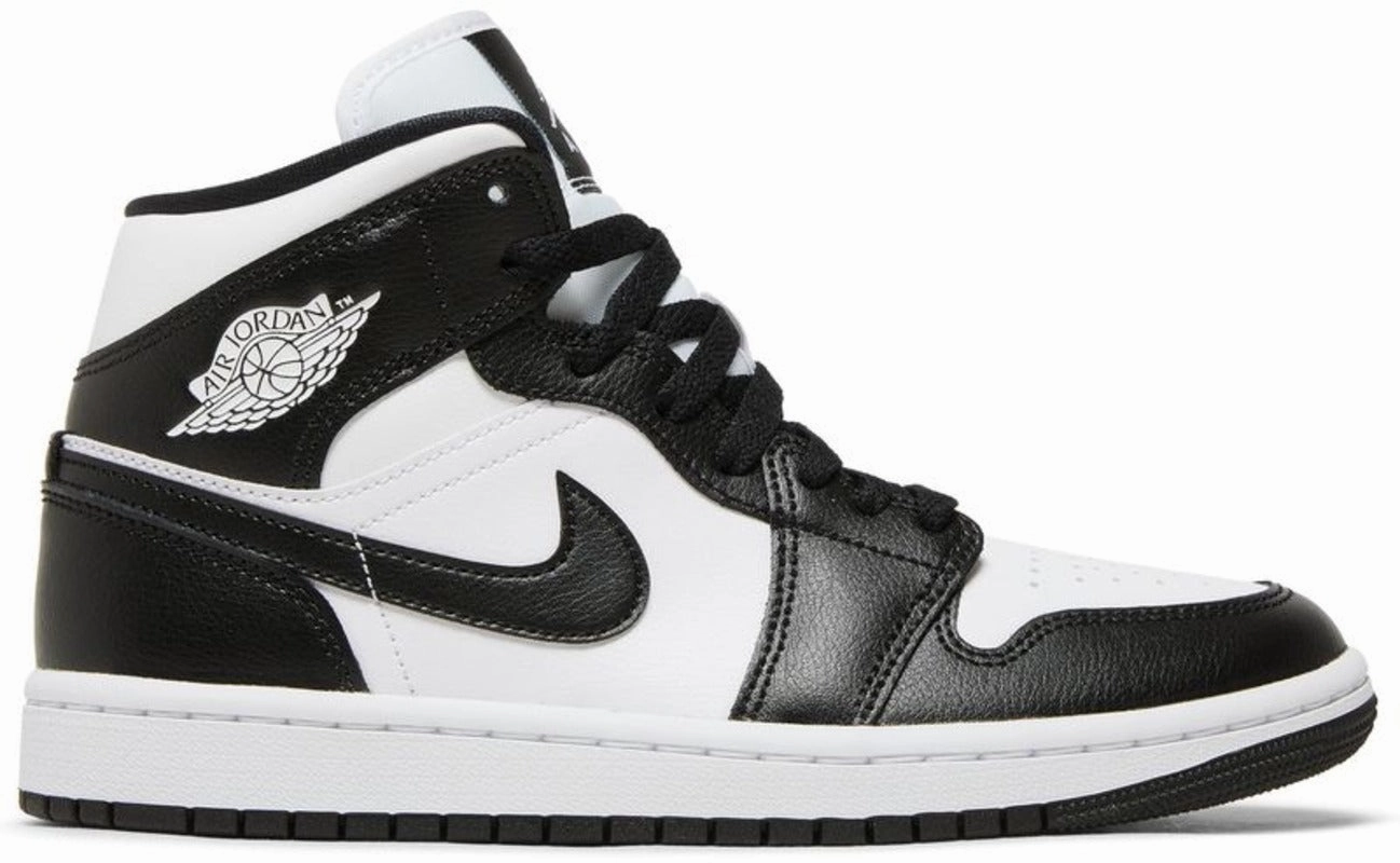 Vegan Leather Jordan 1 Mid Panda (Women's)