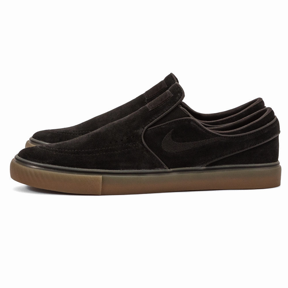 Nike SB - Janoski   Slip (Black/Black Gum) treadmill - running running beginner shoes