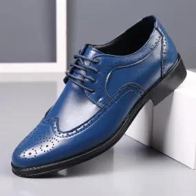 Povi - Affordable Brogue derby dress shoes for men Polished Look Interview Day
