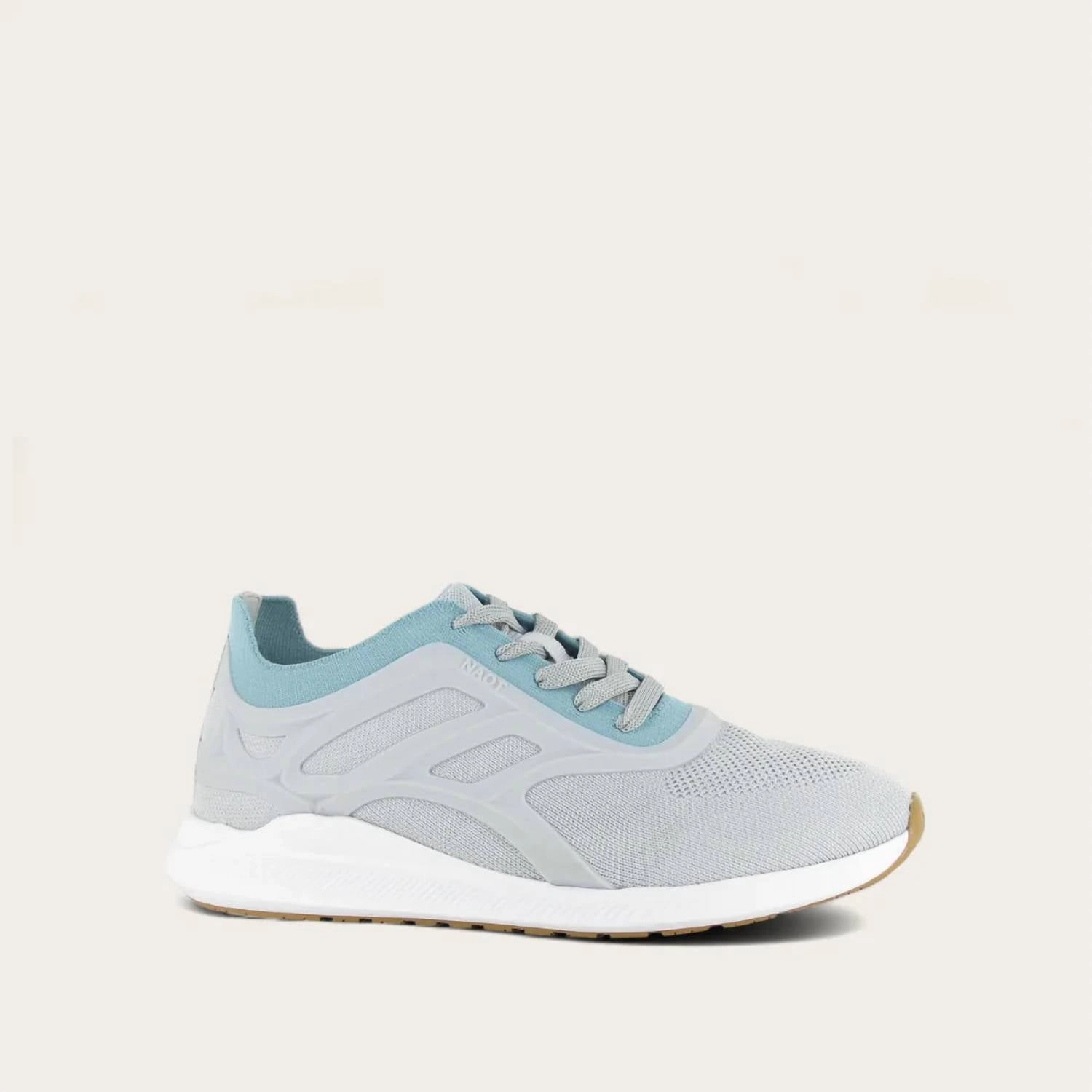 Women's Krypton Sneaker In Grey Blue Knit Athletic