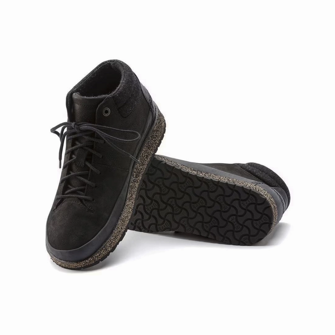 Birkenstock - Men's Honnef Mid Shoes (1020396) Quick Access Leather Material