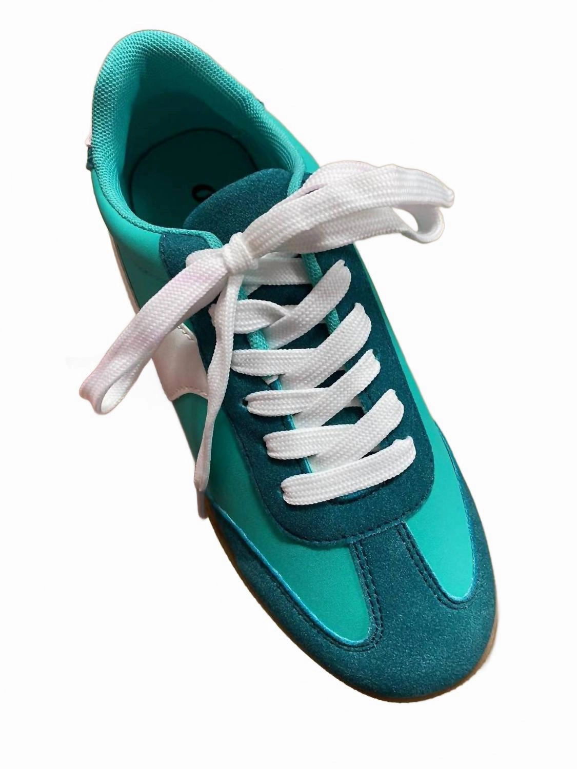 Women's Great-1 Sneakers In Emerald Combo AntiFatigue Athletic Design