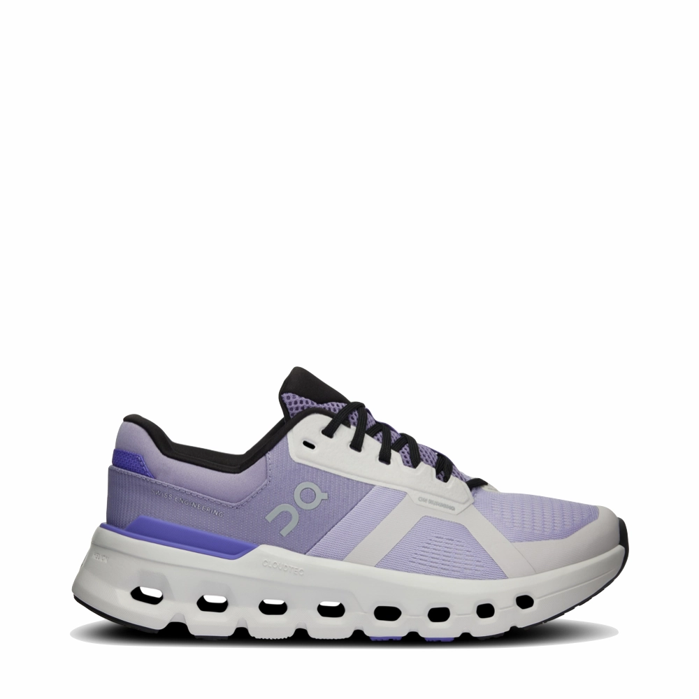 On Women's Cloudrunner 2 Sneaker in Nimbus/Blueberry Home Leisure