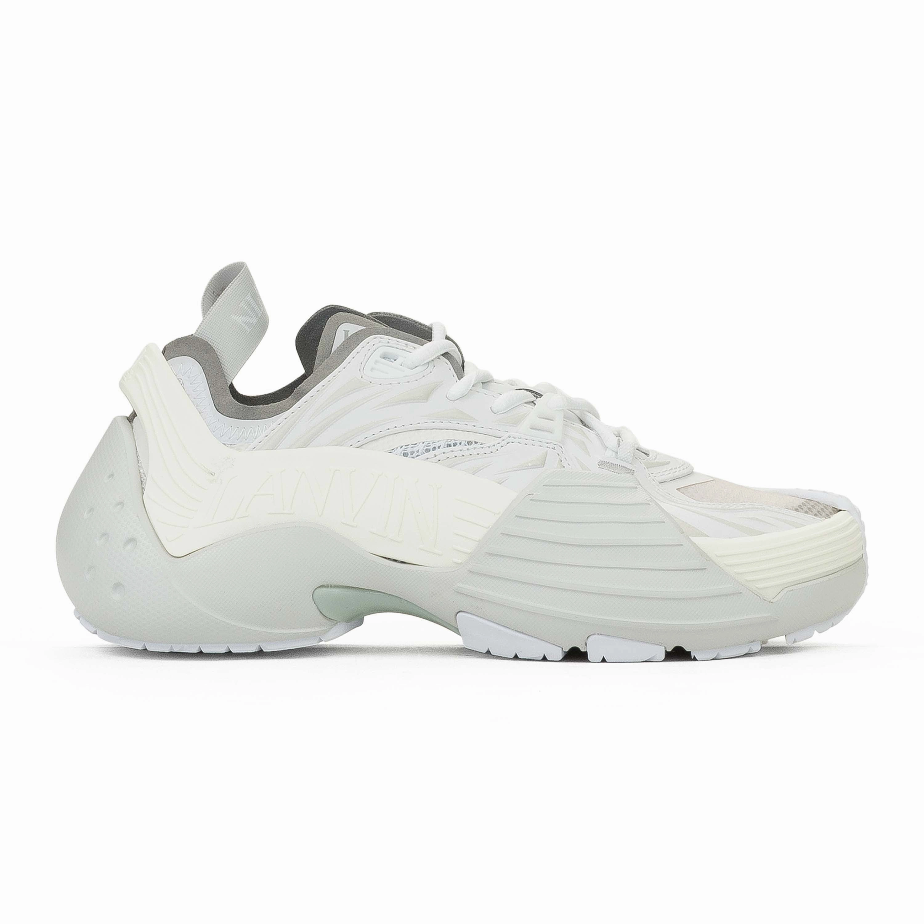 Lightweight Midsole Geometry WHITE FLASH-X SNEAKERS