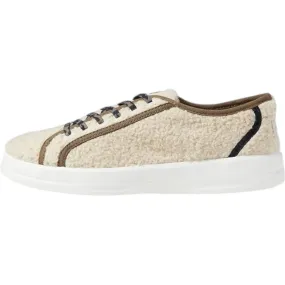 Women's Karina Sherpa Sneakers In Marshmallow Low Zone Eco Form