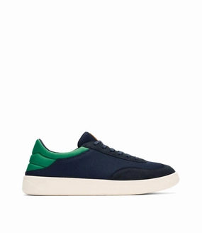 Women's Punini Suede Sneaker In Navy Reliable Grip