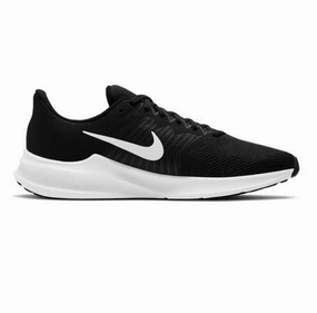 balance improvement Nike Men's Downshifter 11 Shoes - Black / White