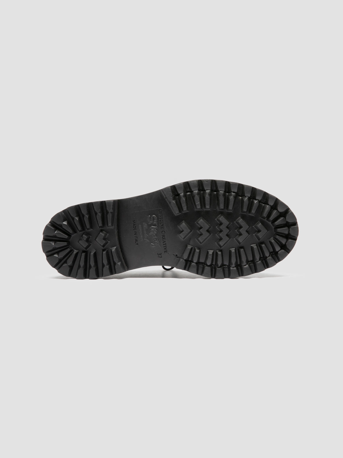 WISAL DD 125 - Black Leather Derby Shoes Style Edge