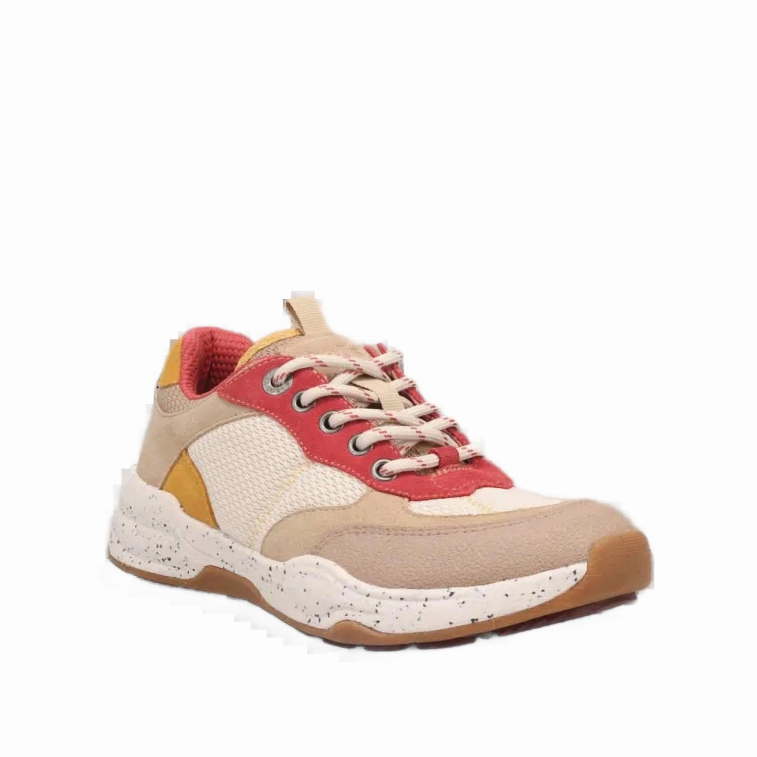 Flexible Groove Design Women Advance Shoes In Desert Multi