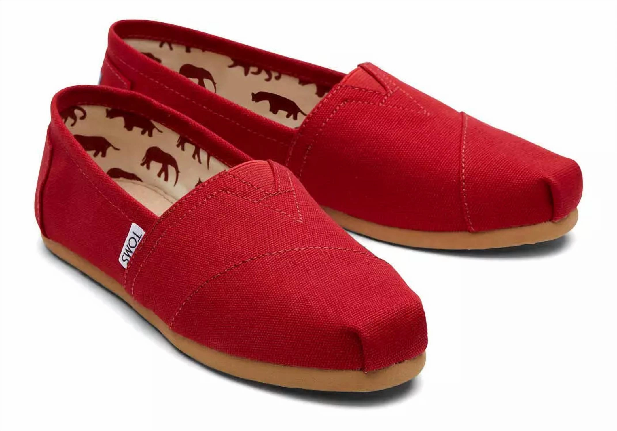 Temperature control Women Classic Alpargatas Sneakers In Red