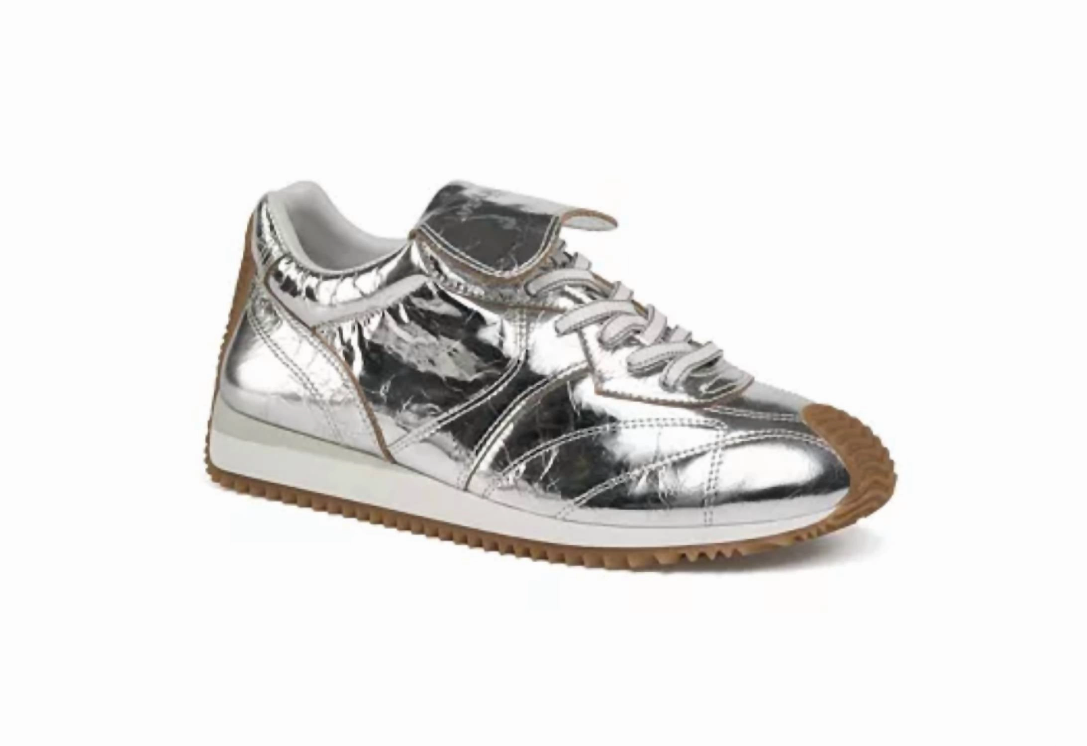 Anti Fatigue Insole Women Lottie Sneakers In Silver