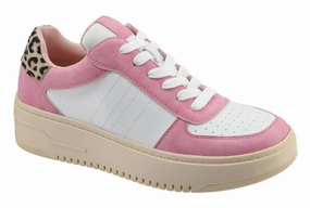 Women Pregame Leopard Sneakers In Pink Classic Vibe