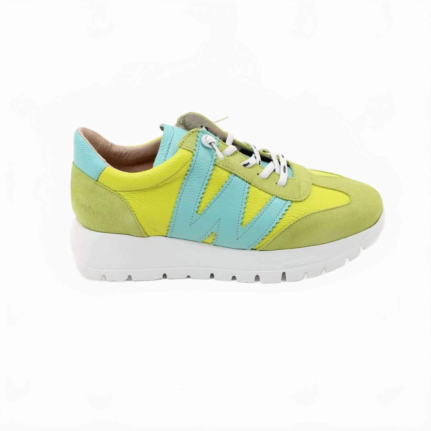 Women Racer Sneakers In Cyber/wild Seaweed DurableMaterial