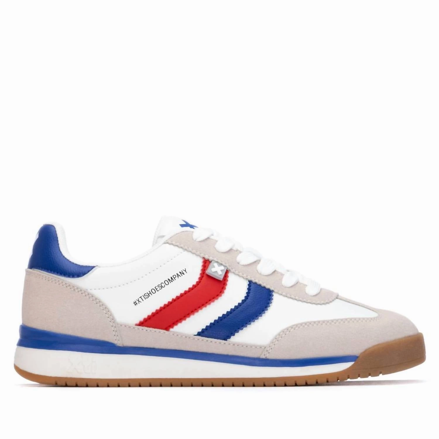 Breathable panel Durable Sole Women's 144587 Round Toe Sneakers In Blue