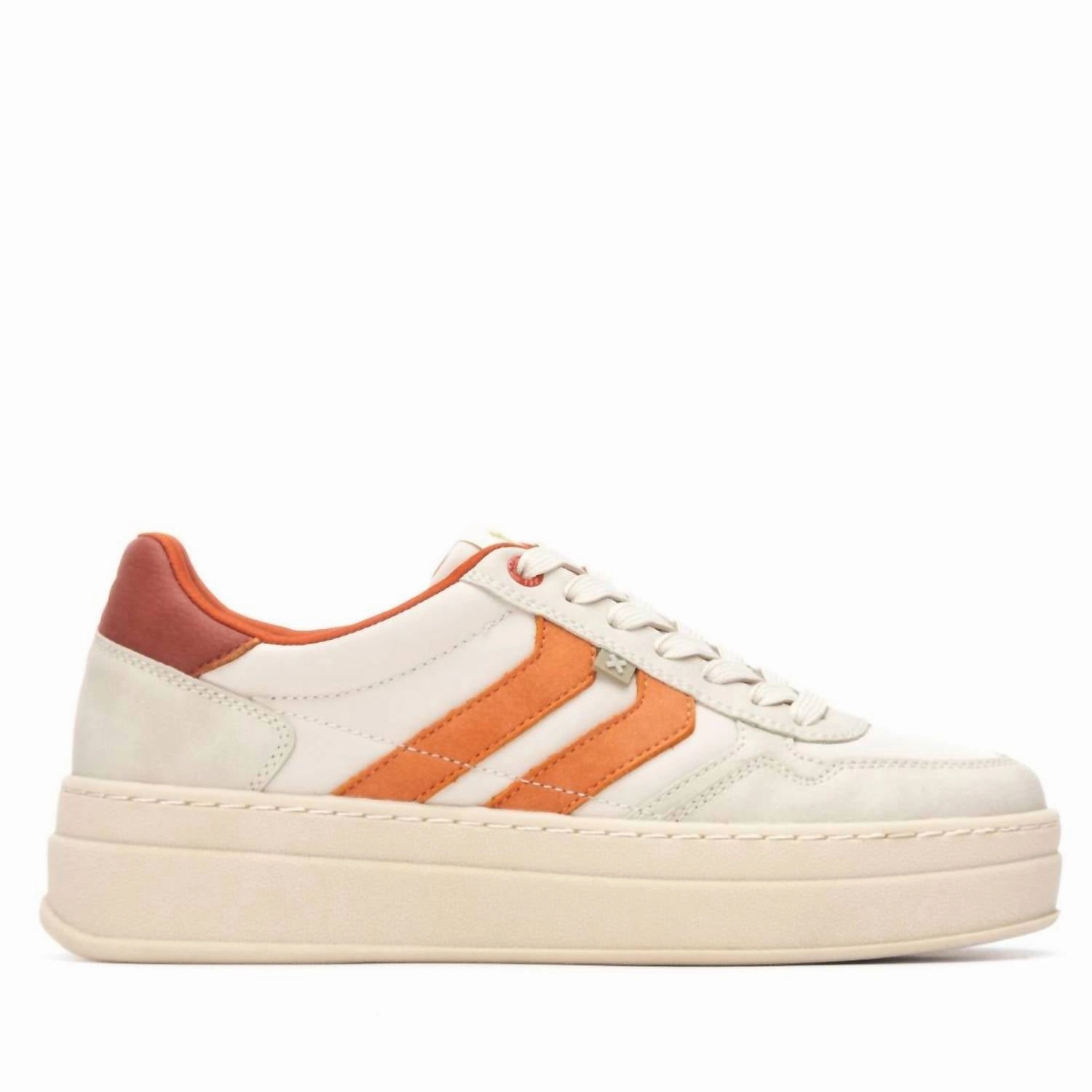 Comfortable fit All Time Women's 144630 Round Toe Sneakers In Beige