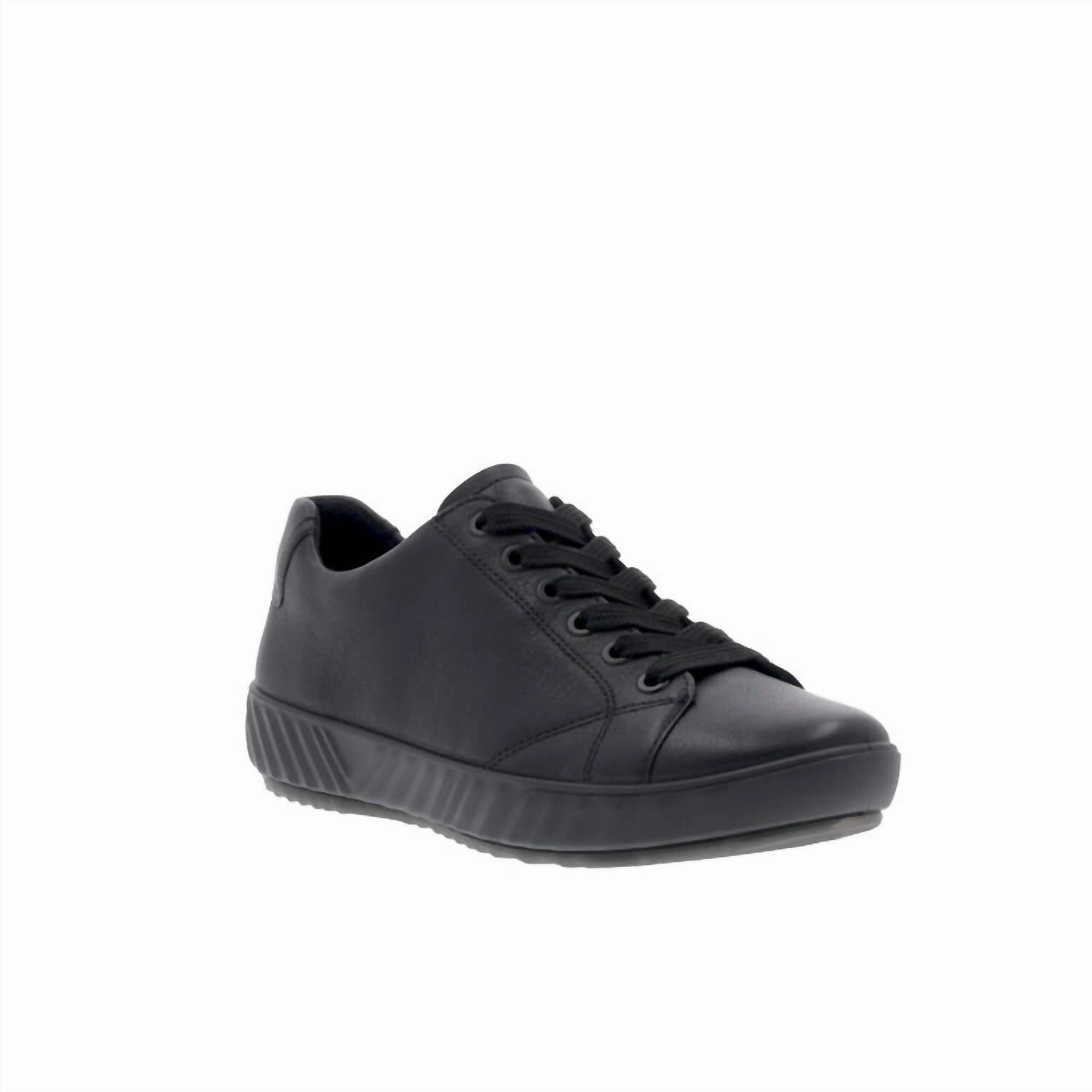 Women's Alexandria Sneaker In Black StainResistant