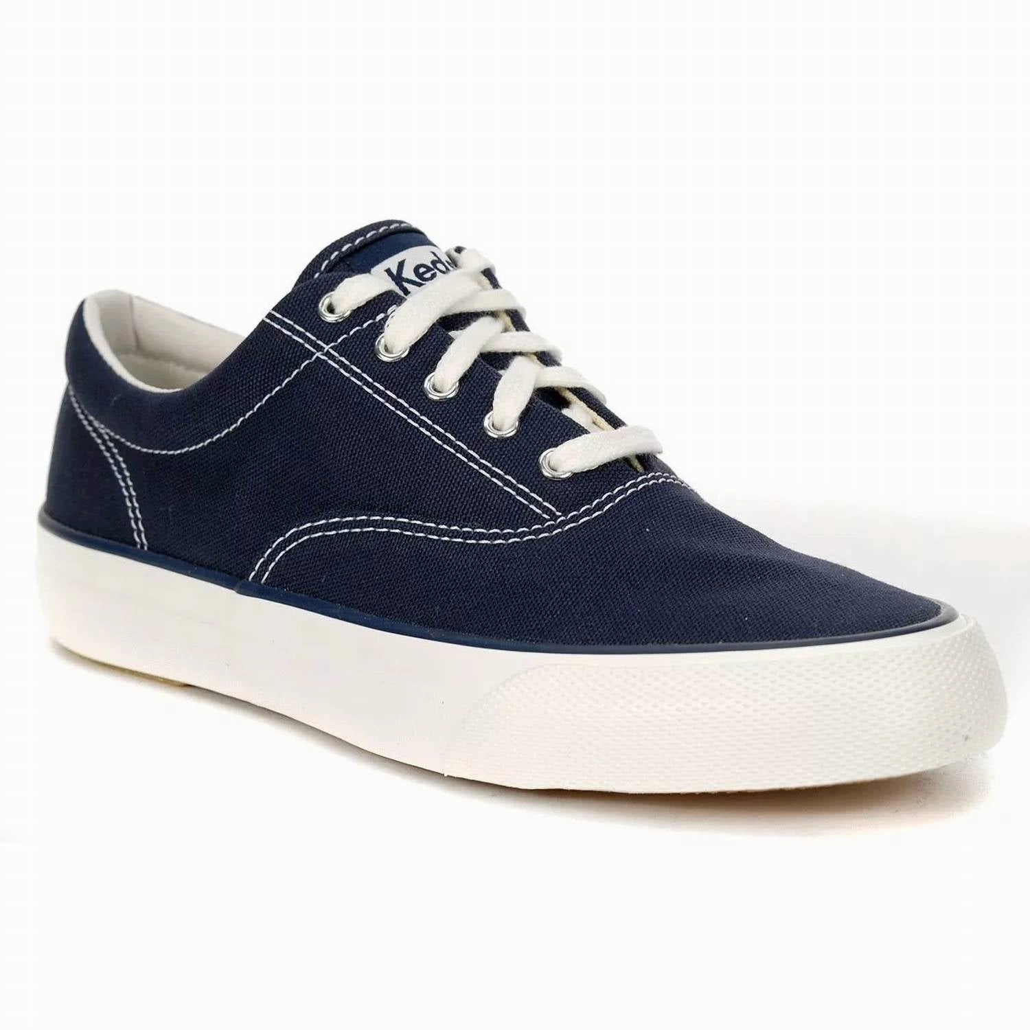 Women's Anchor Sneaker In Solid Navy Reflective Adaptive Movement