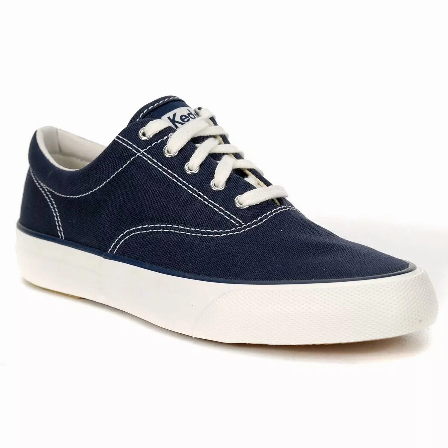 Women's Anchor Sneaker In Solid Navy Breathable Comfort