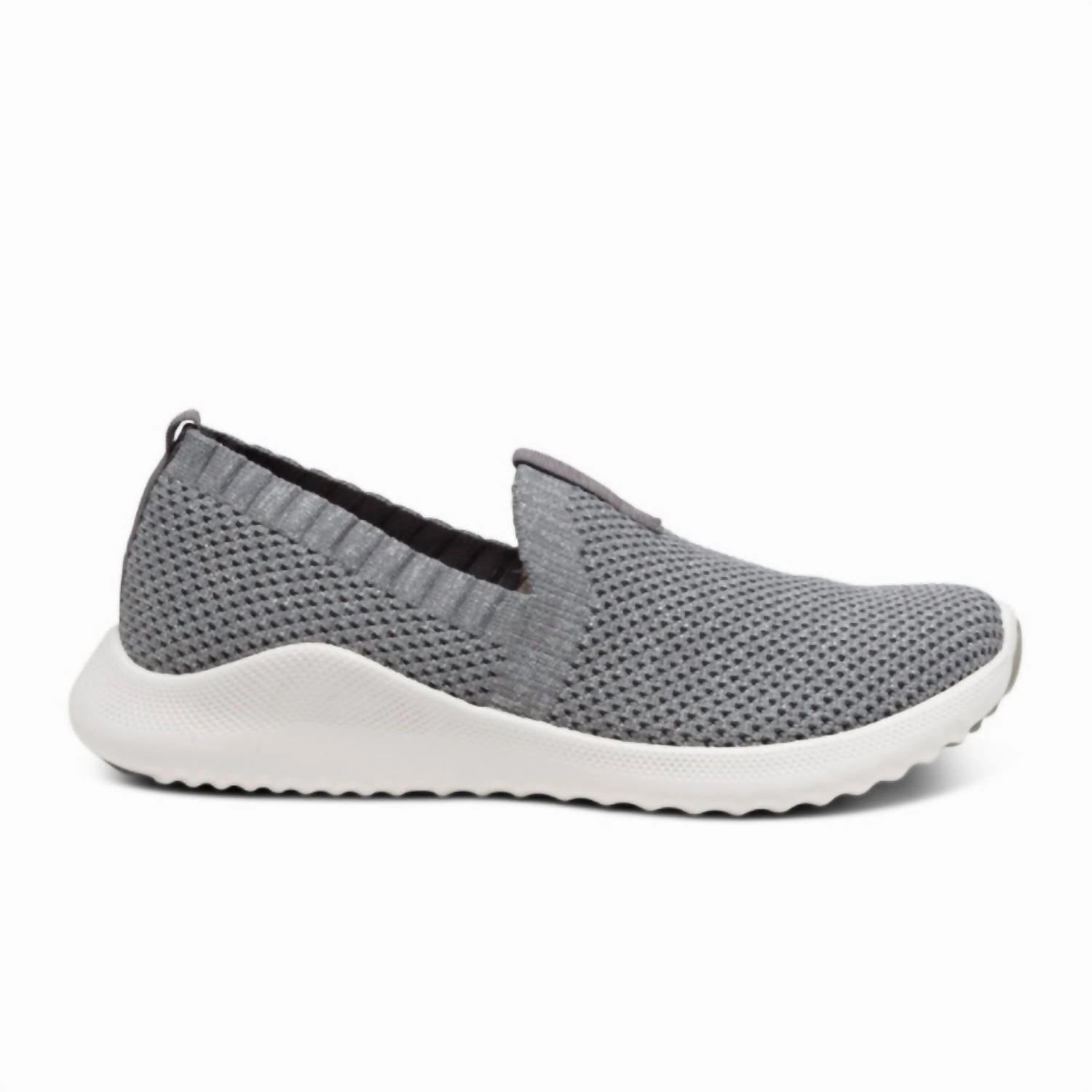 Ergo Frame Urban Fit Women's Angie Slip On Sneaker In Grey