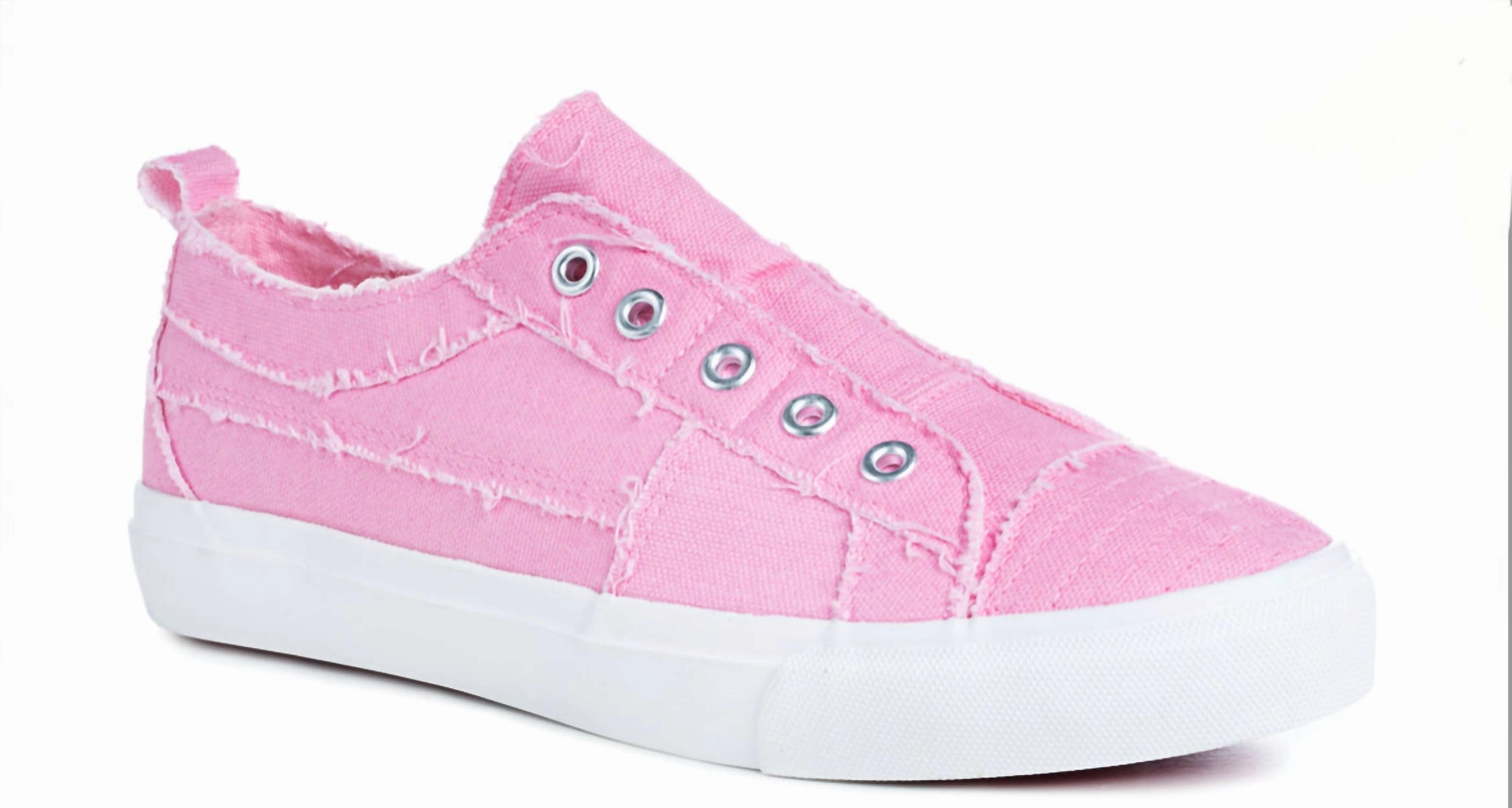 Women's Babalu Slip On Shoes In Bubblegum Pink Water Resistant Material