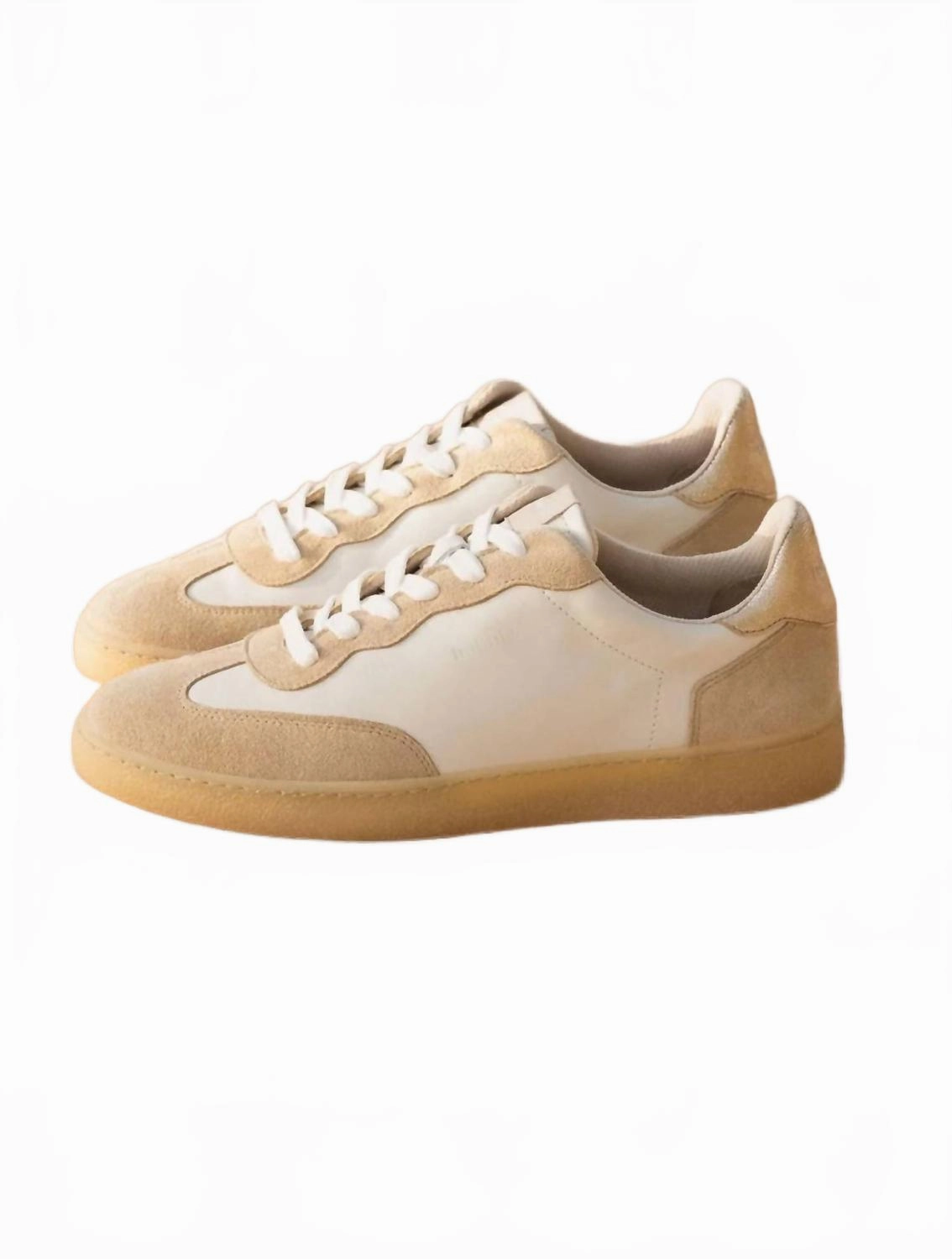 Women's Bahia Sneakers In Off White/ Iridescent Champagne Contoured Footbed