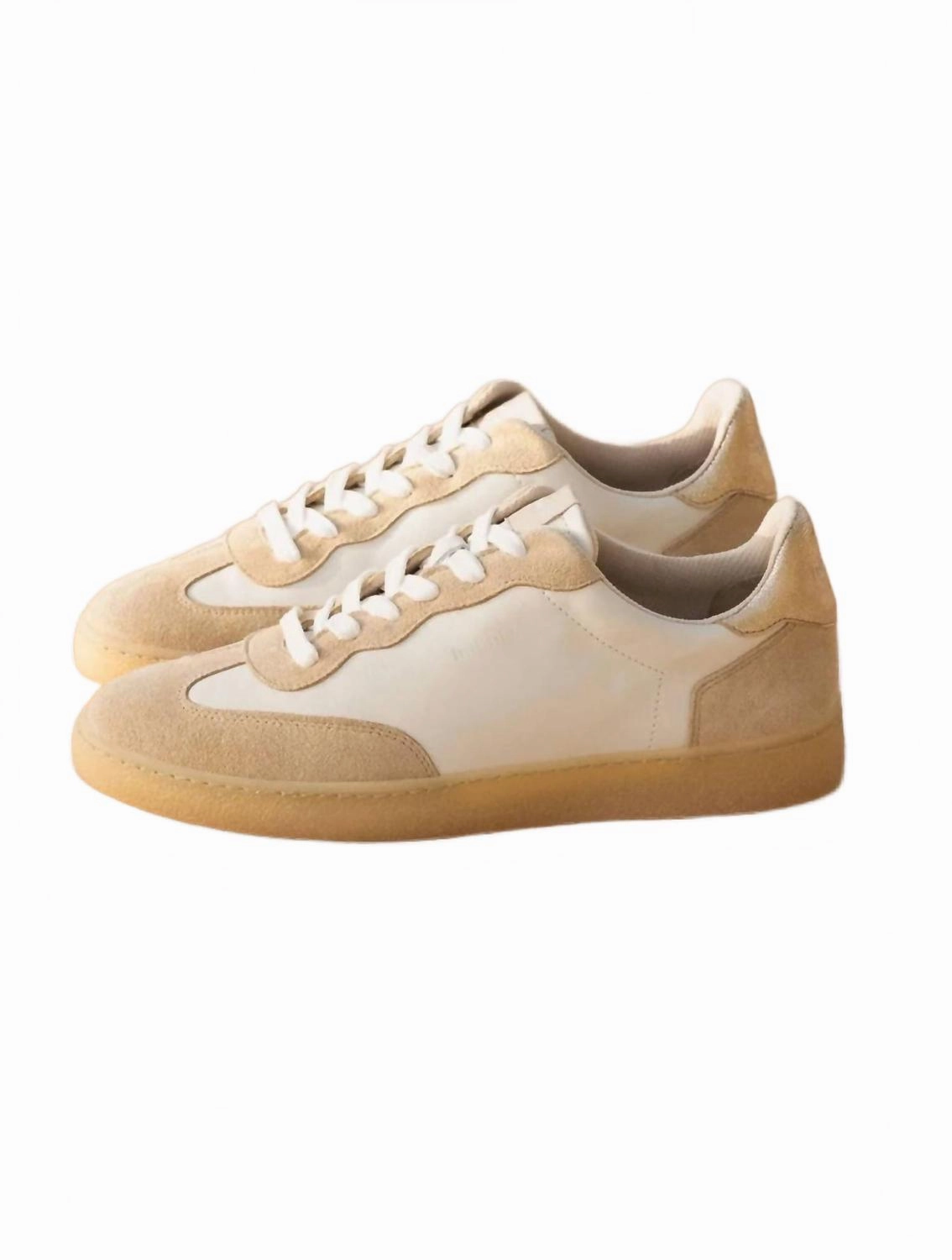 Women's Bahia Sneakers In Off White/ Iridescent Champagne Hyperelastic Foam Layers