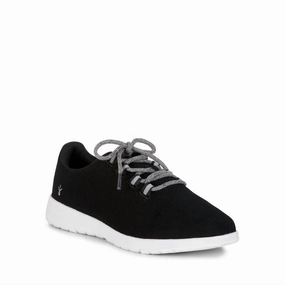 Women's Barkly Wool Sneaker In Black Thermoplastic Bonding