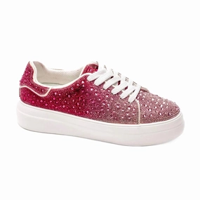 Women's Bedazzle Ombre Sneakers In Pink Calm Motion