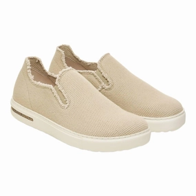Women's Bend Decon Slip On Shoes In Sandcastle Canvas Heel Stabilizer Design