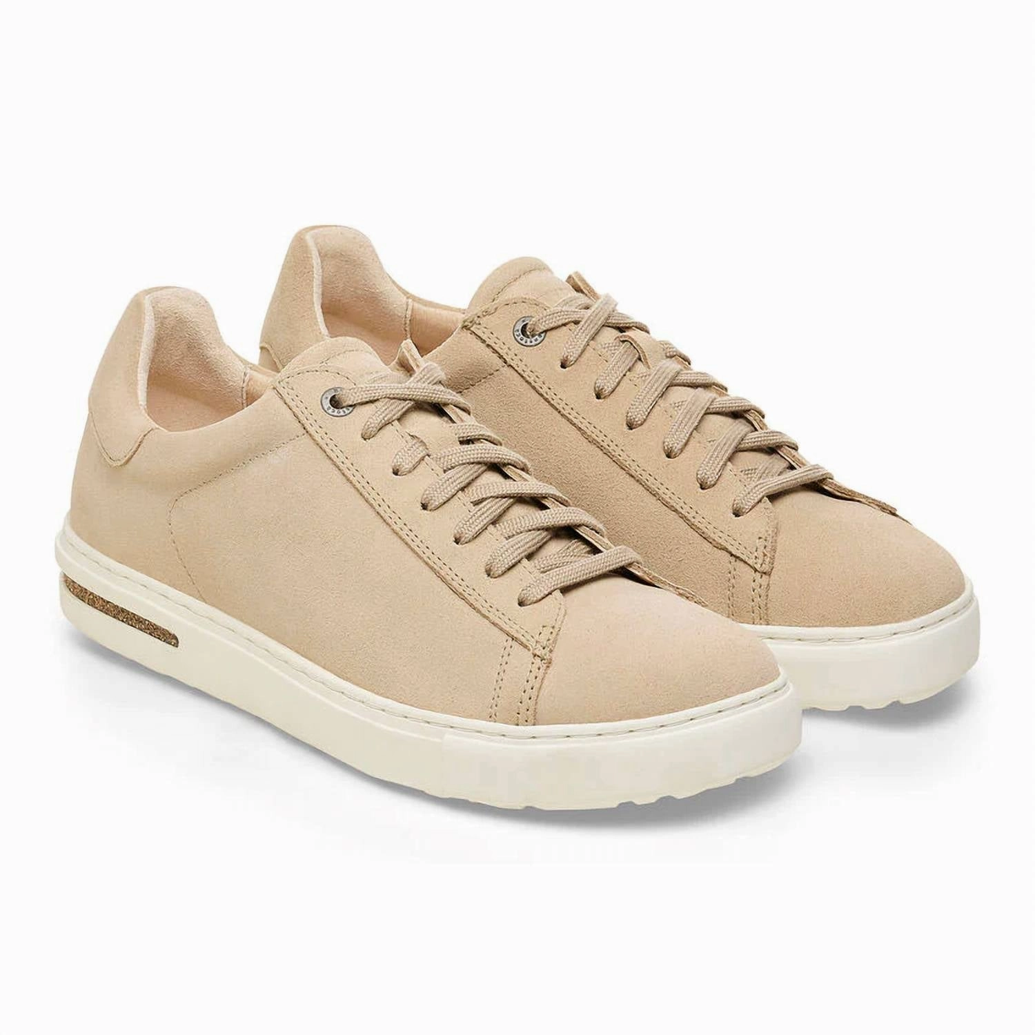 Zip Up Style Women's Bend Suede Leather Sneaker In Sandcastle