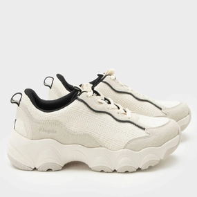 Women's Boom Joy Shoe In Unbleached Linen Sleek Wear