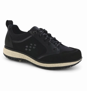 Bouncy Cushioning Women's Boulder Sneaker - Narrow Width In Black Ash