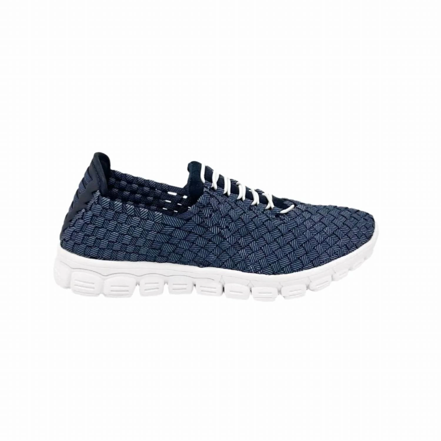 Comfort Mesh Resilient Grip Women's Breeze Comfort Sneakers In Denim
