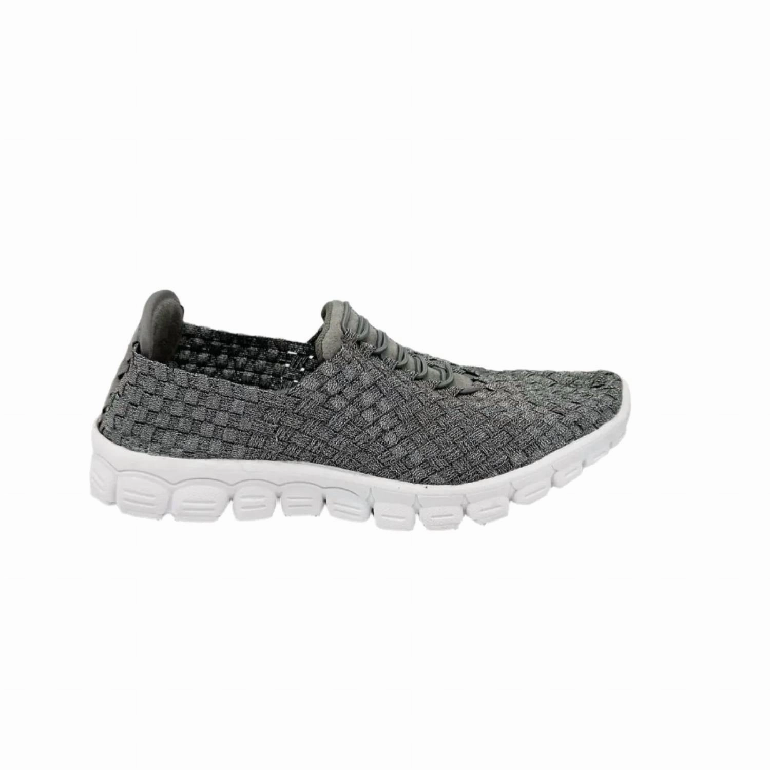 Full Flexibility Athleisure Fit Women's Breeze Comfort Sneakers In Pewter