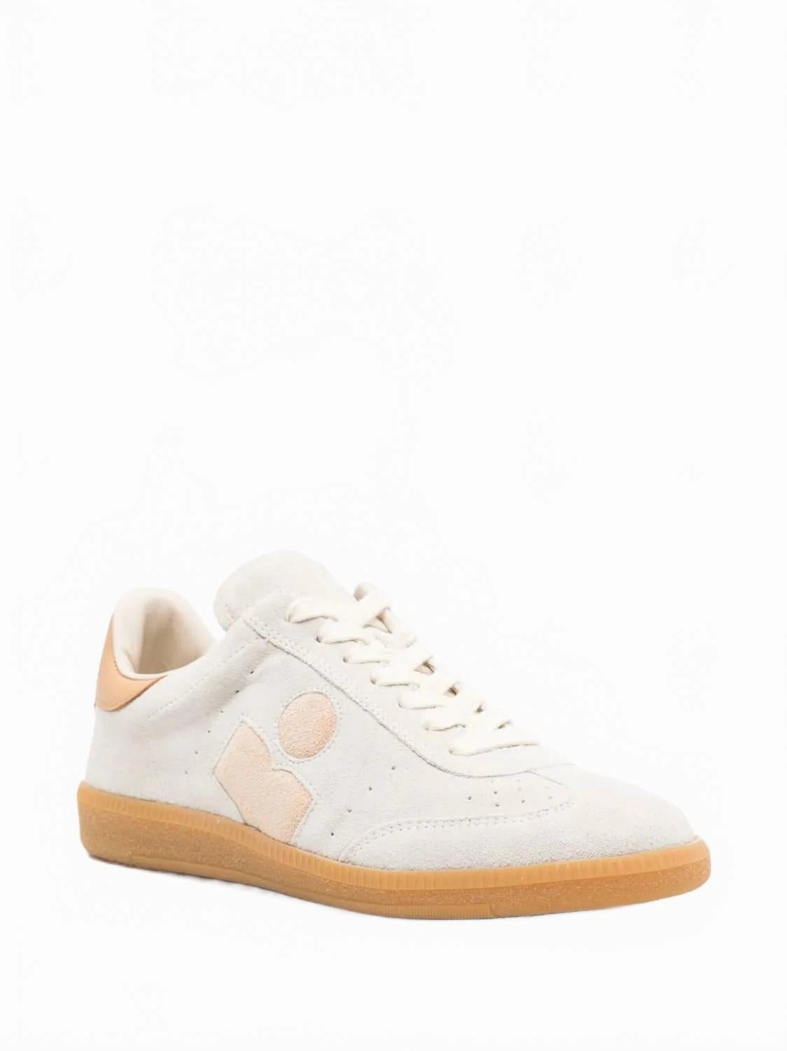 Women's Bryce Sneaker In Beige Foam Comfort Knit Fabric Construction