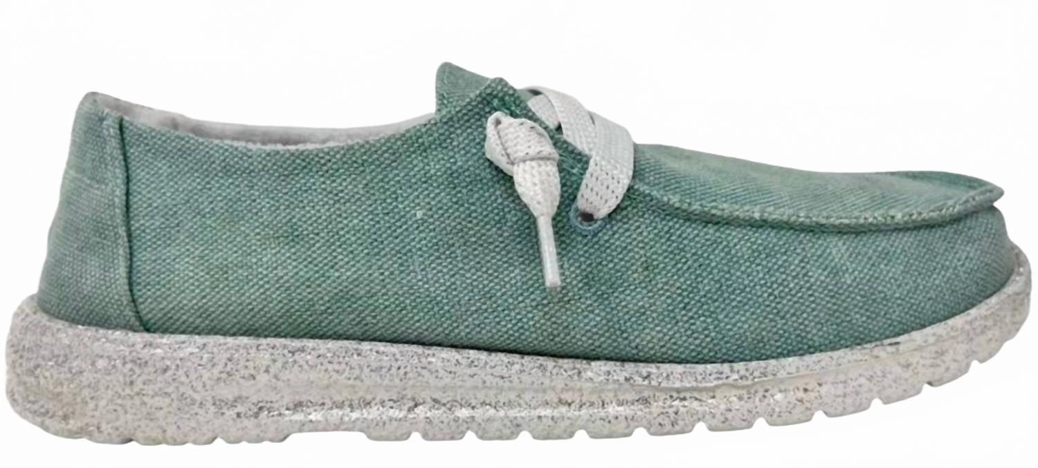 Women's Casual Shoe In Turquoise Boosted fit HighTop